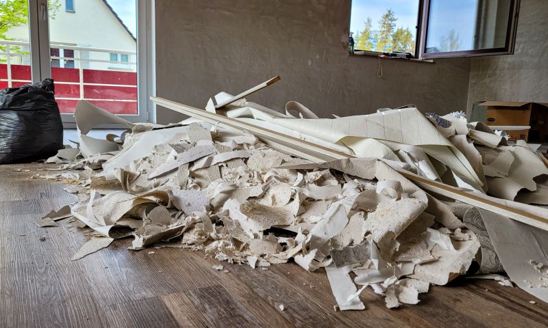 Completed Carpet Removal