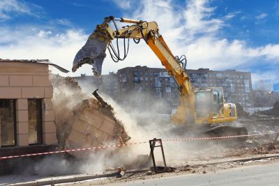 Commercial Building Demolition in Sacramento, CA