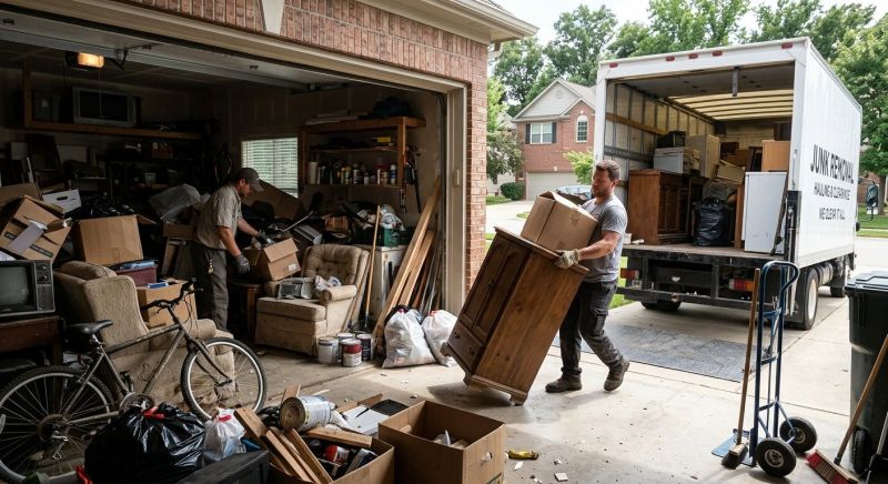 Garage Junk Hauling in Madison, WI